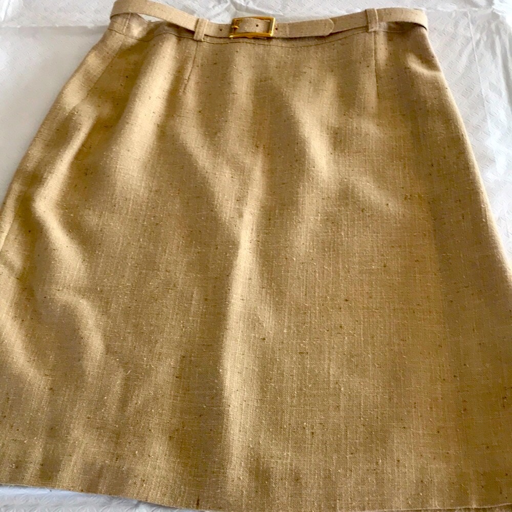 Denise Cape Elegant Tan Women's Skirt
